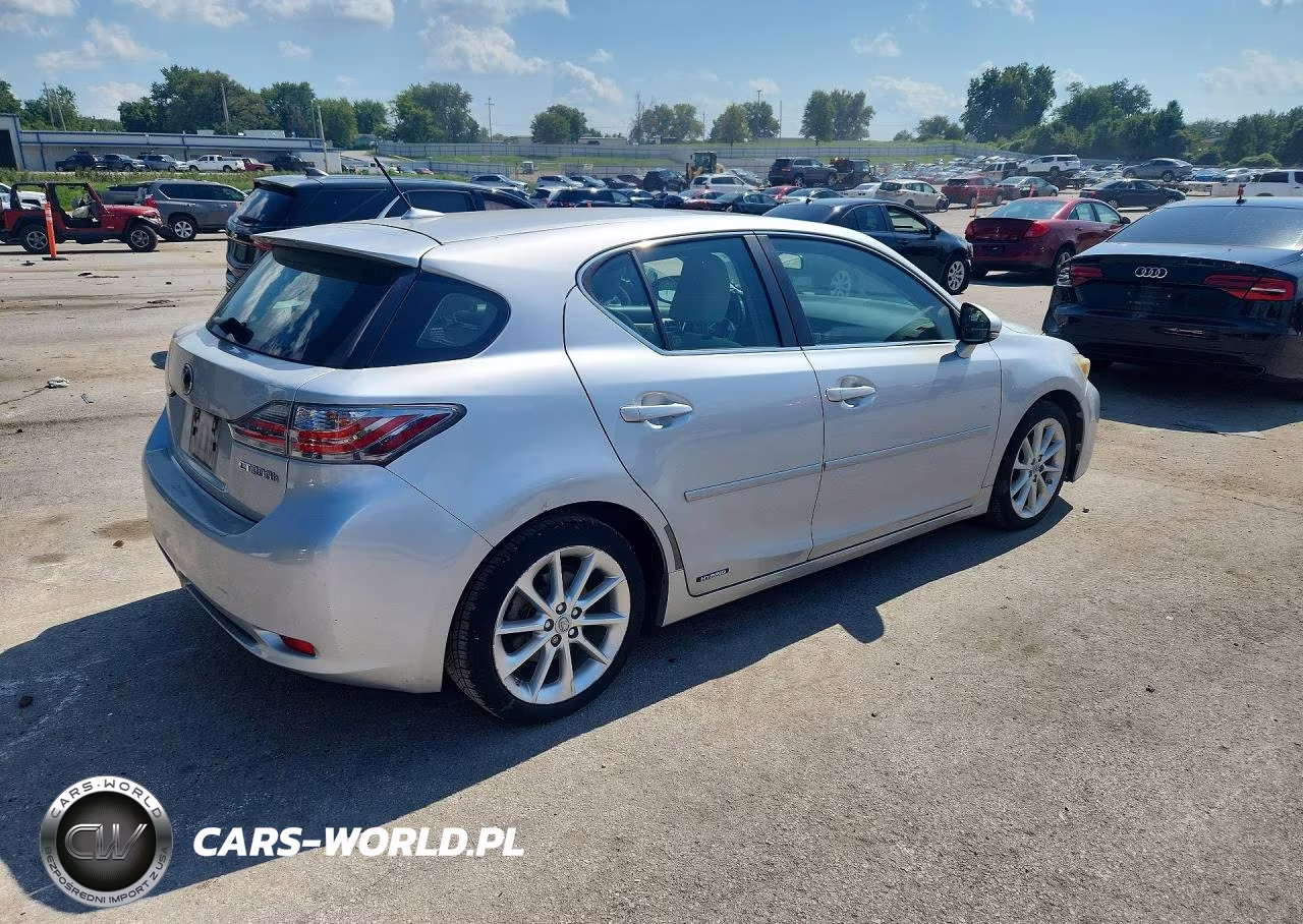 2011 Lexus Ct 200 VIN:JTHKD5BH5B2007013 - 3