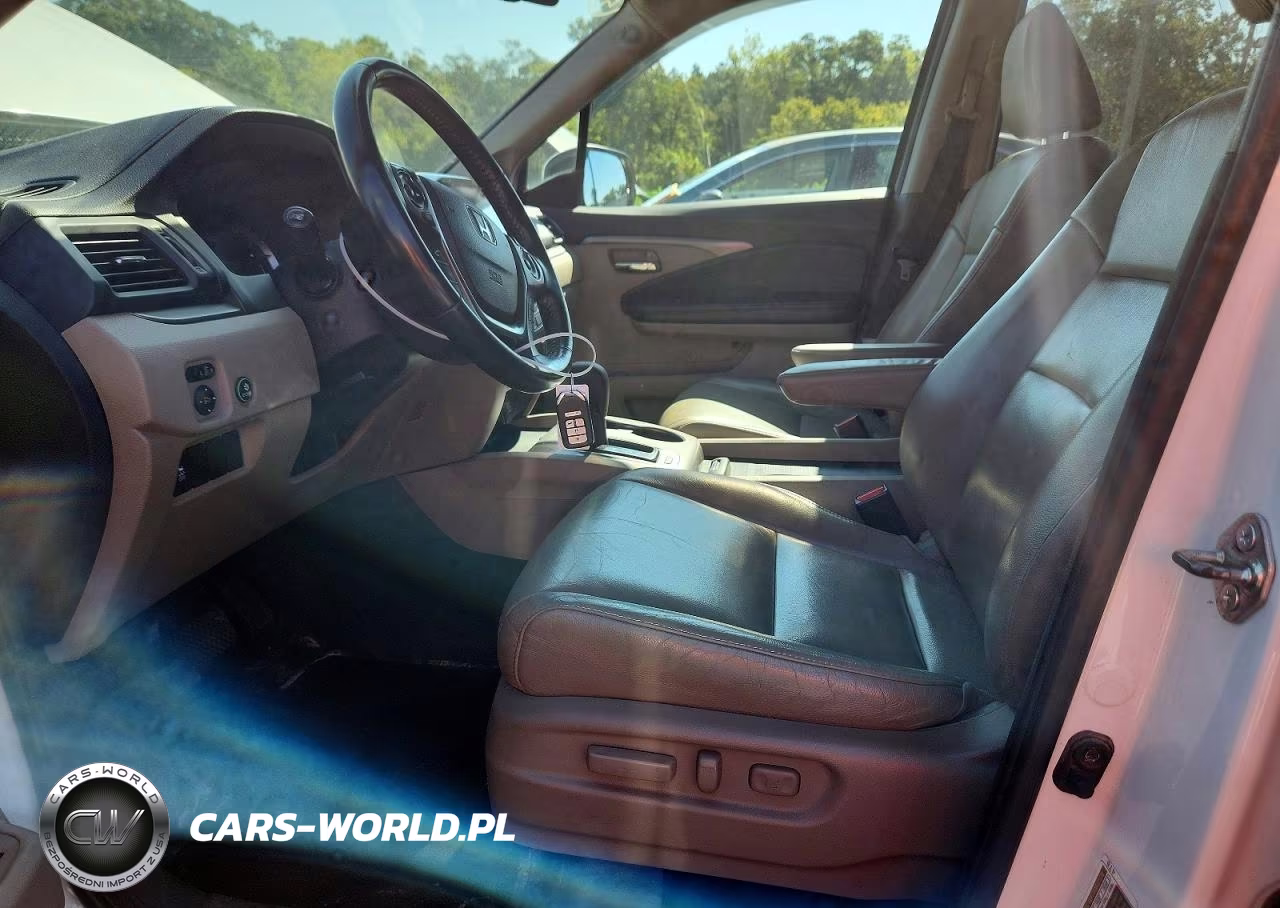 2016 Honda Pilot Exln VIN:5FNYF6H79GB051823 - 7
