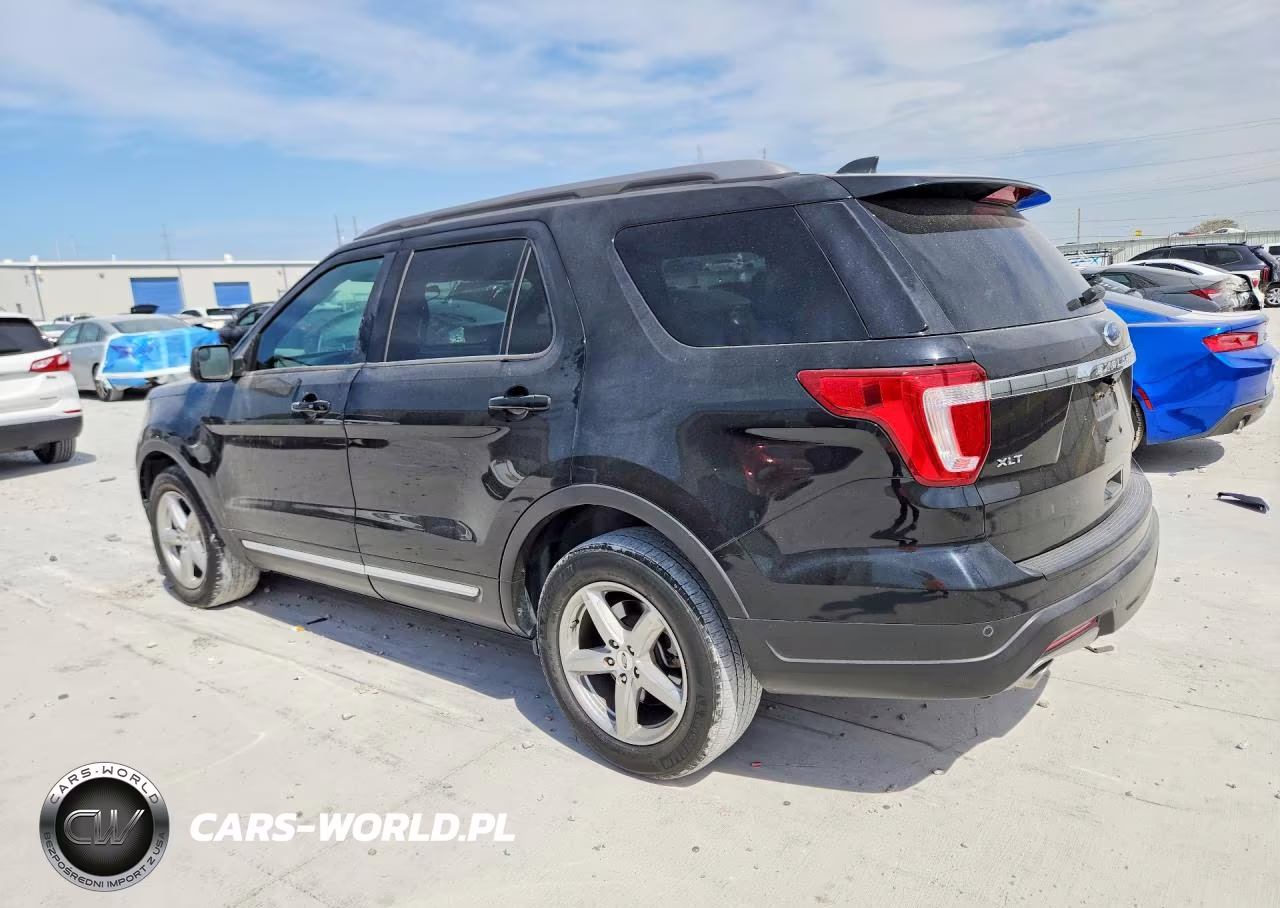 2018 Ford Explorer Xlt VIN:1FM5K7D8XJGA53754 - 2