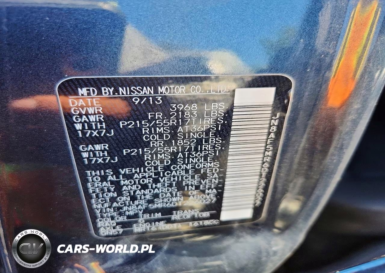 2013 Nissan Juke S VIN:JN8AF5MR6DT226027 - 12