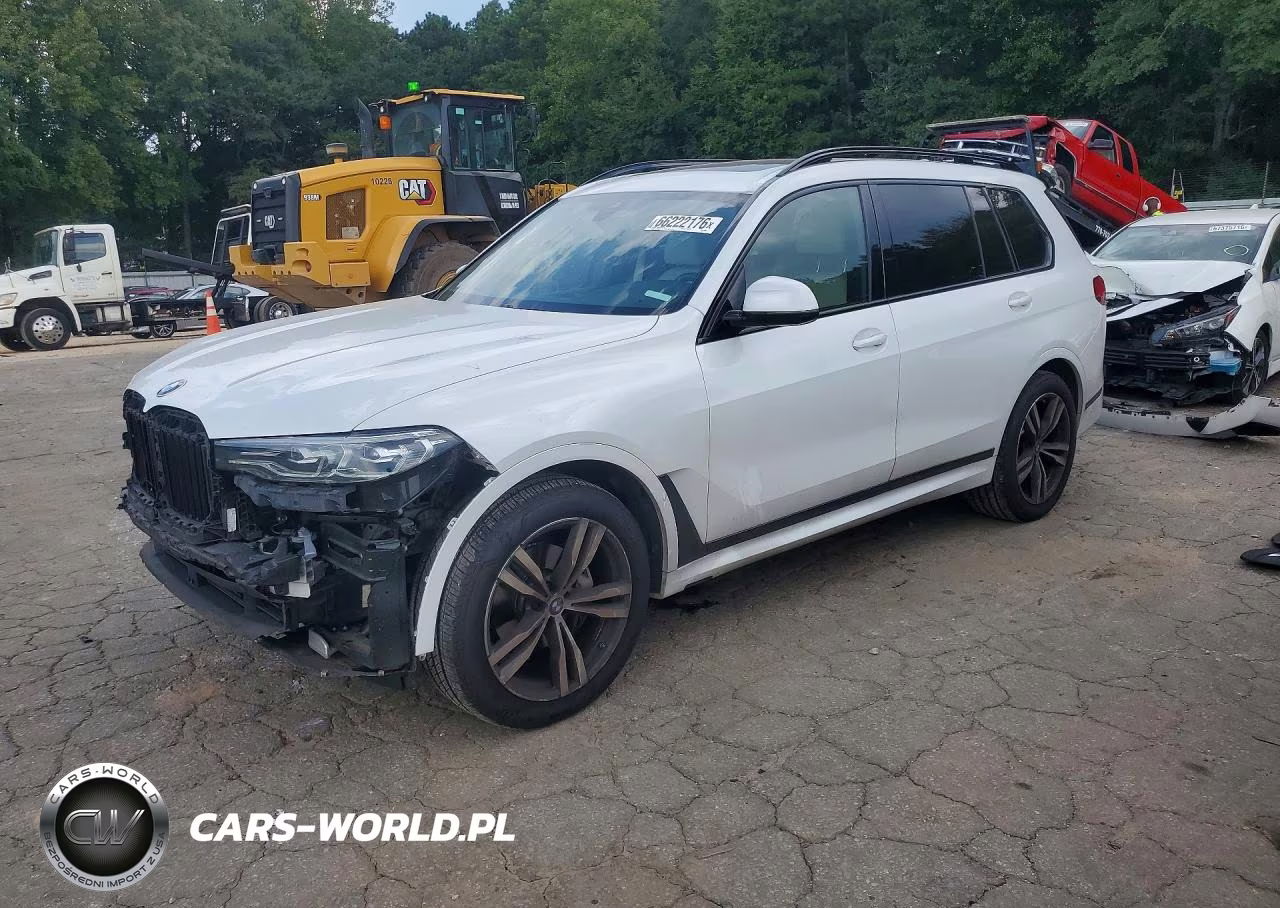 2021 BMW X7 xDrive40I VIN:5UXCW2C08M9F34336 - 1
