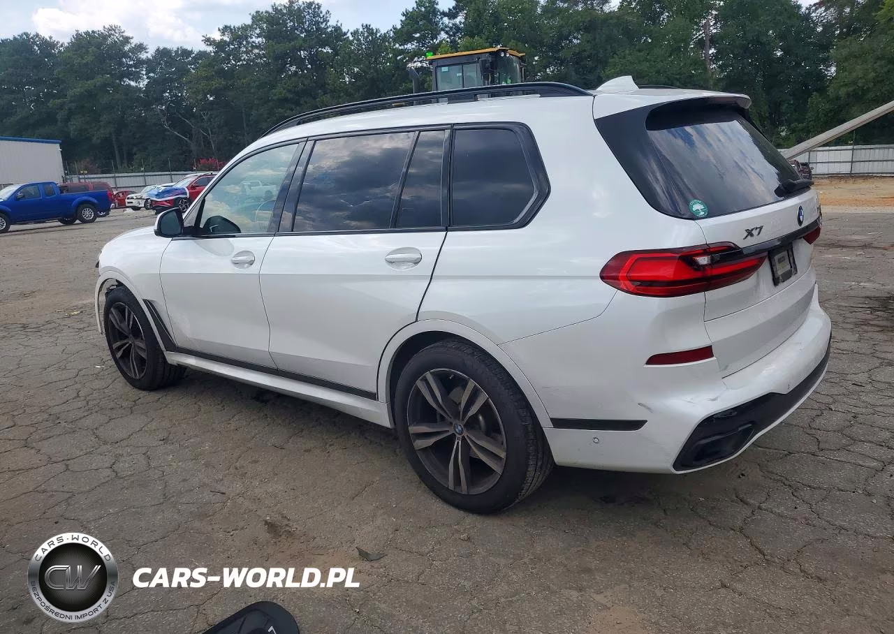2021 BMW X7 xDrive40I VIN:5UXCW2C08M9F34336 - 2