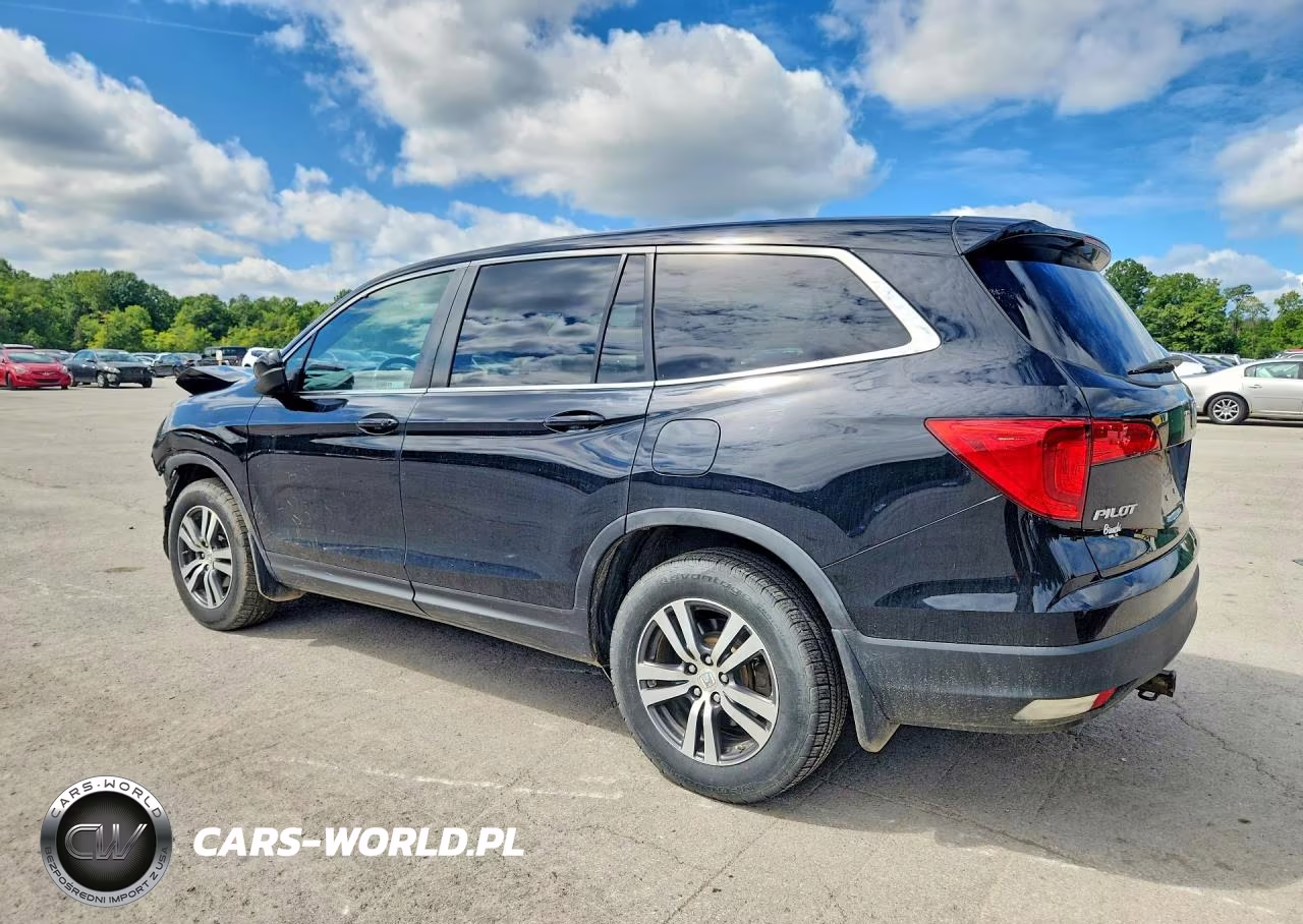 2017 Honda Pilot Exl VIN:5FNYF6H56HB092684 - 2