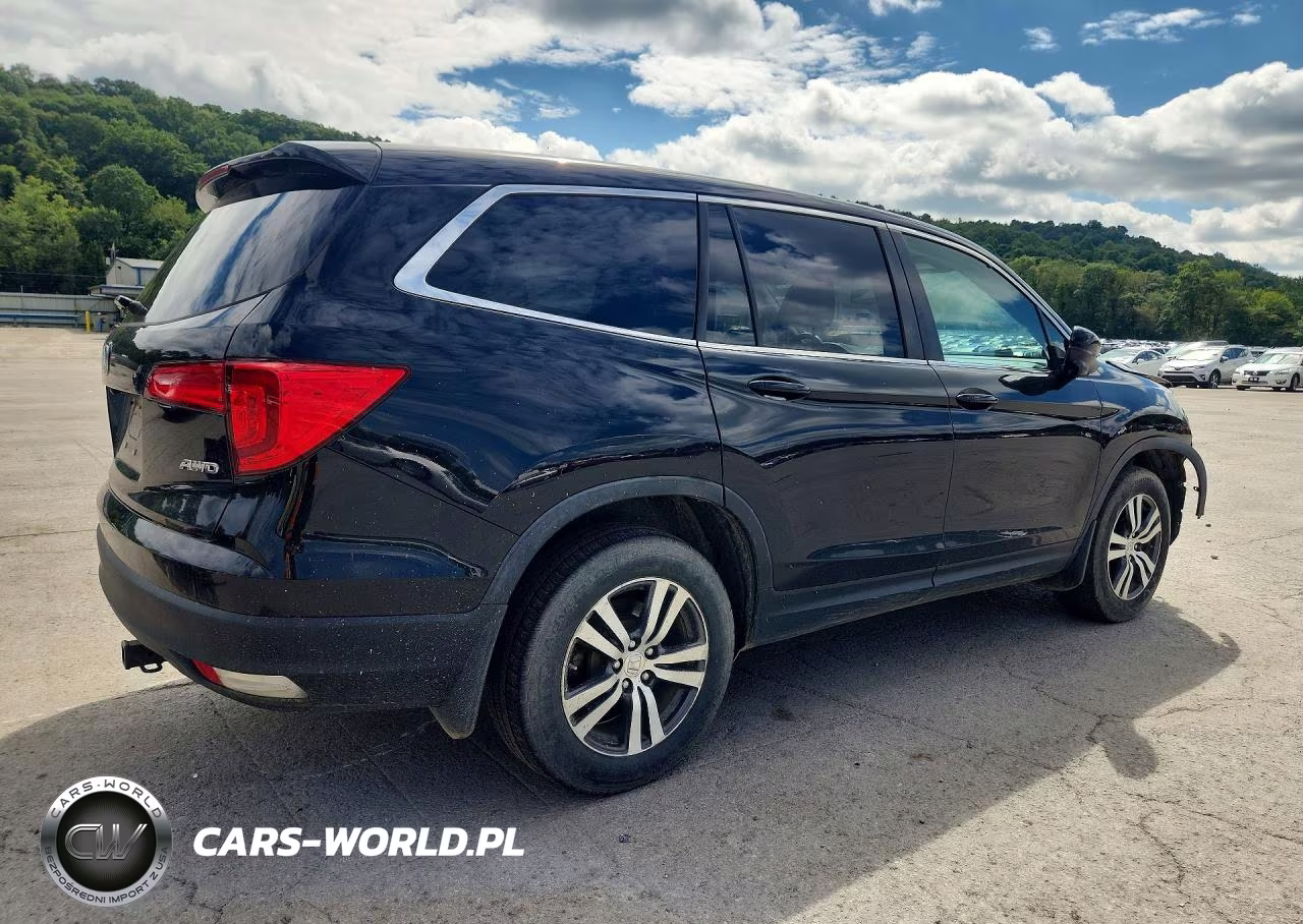 2017 Honda Pilot Exl VIN:5FNYF6H56HB092684 - 3
