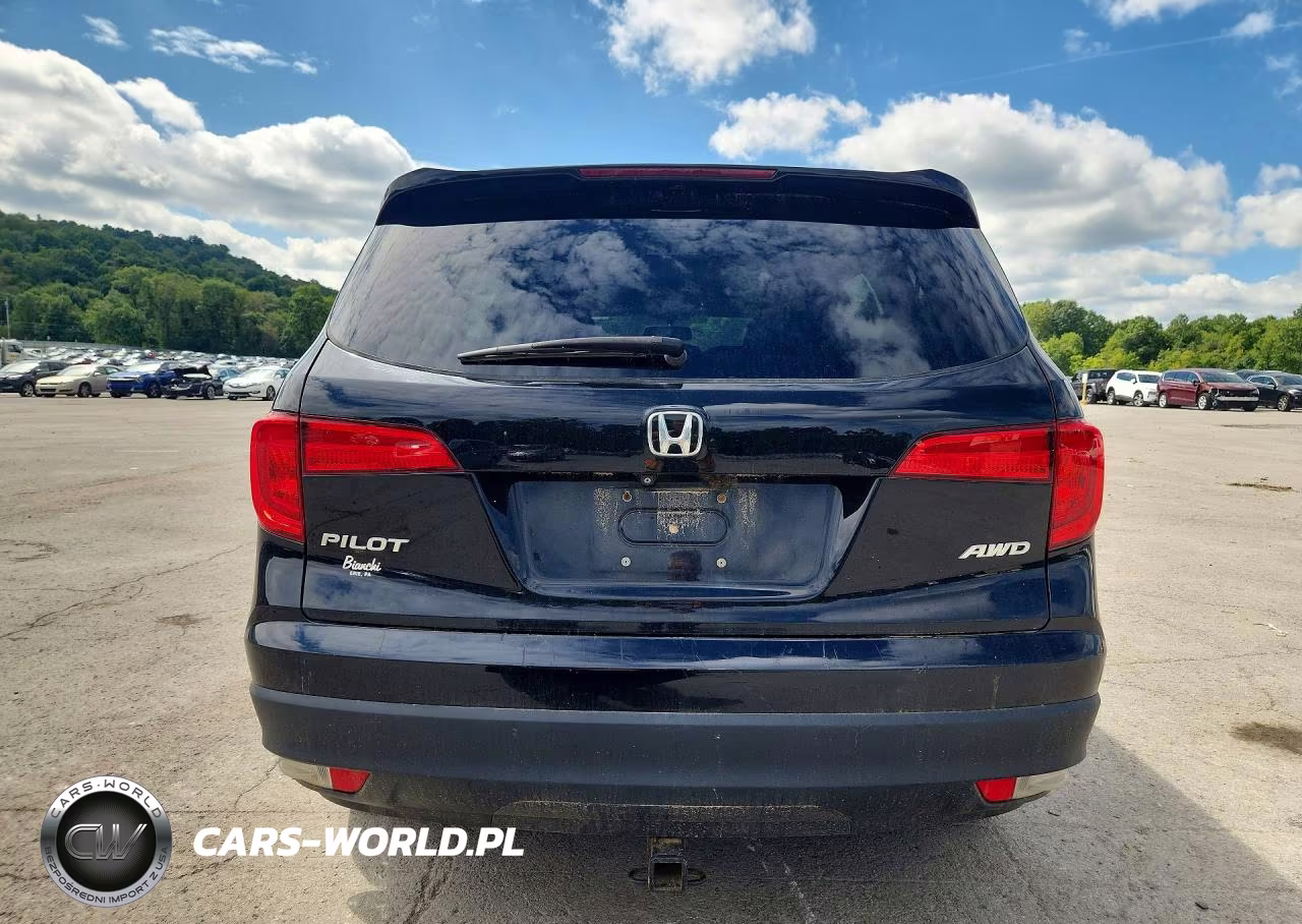2017 Honda Pilot Exl VIN:5FNYF6H56HB092684 - 6