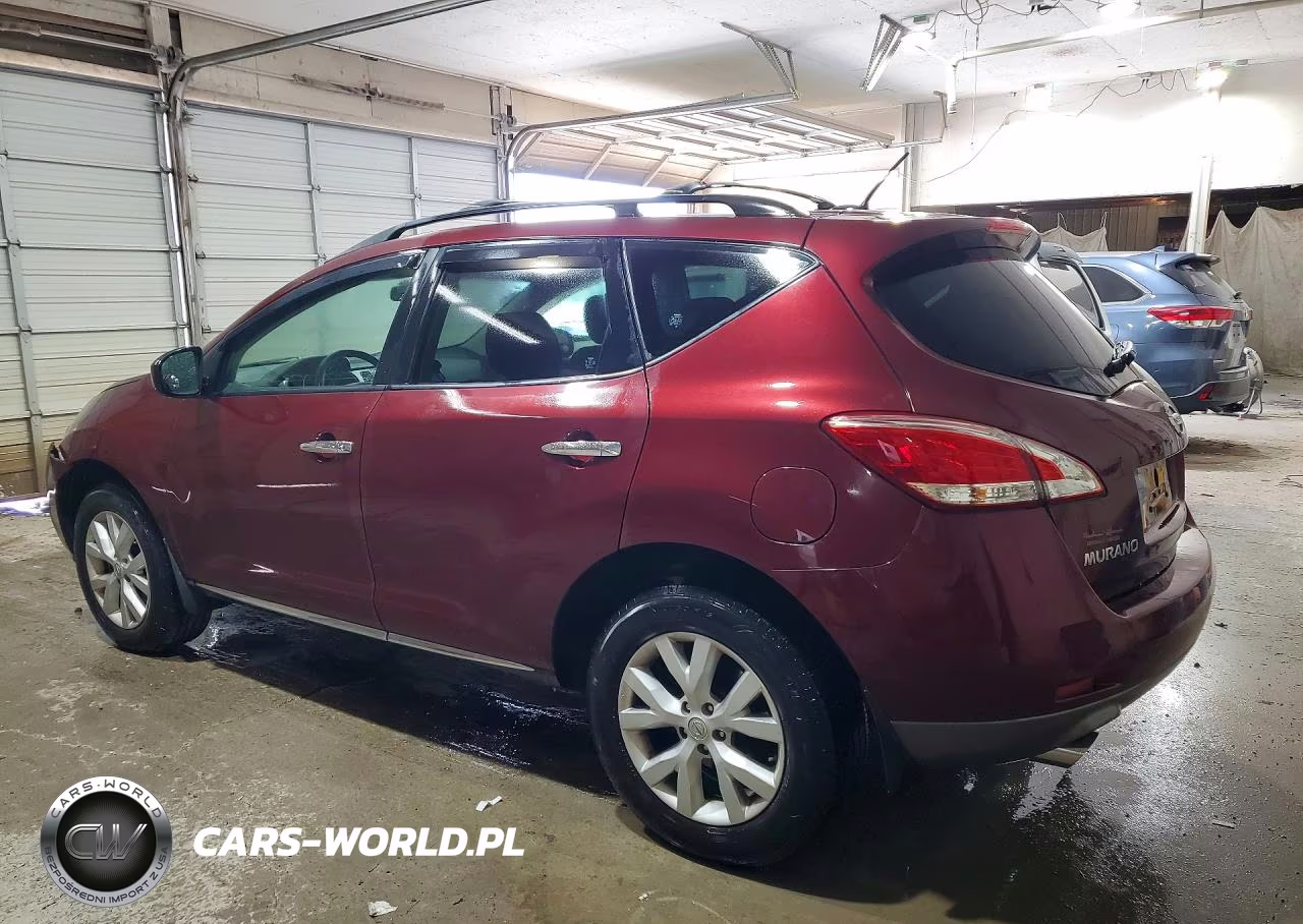 2012 Nissan Murano S VIN:JN8AZ1MW5CW221615 - 2