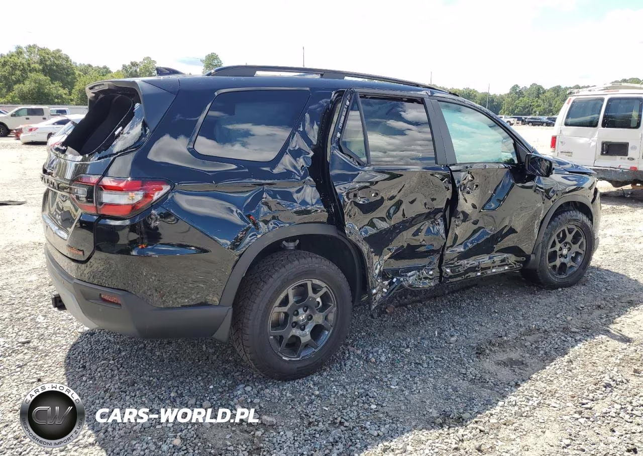 2025 Honda Pilot Trailsport VIN:5FNYG1H65SB148758 - 3