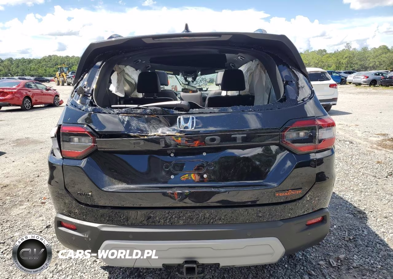 2025 Honda Pilot Trailsport VIN:5FNYG1H65SB148758 - 6