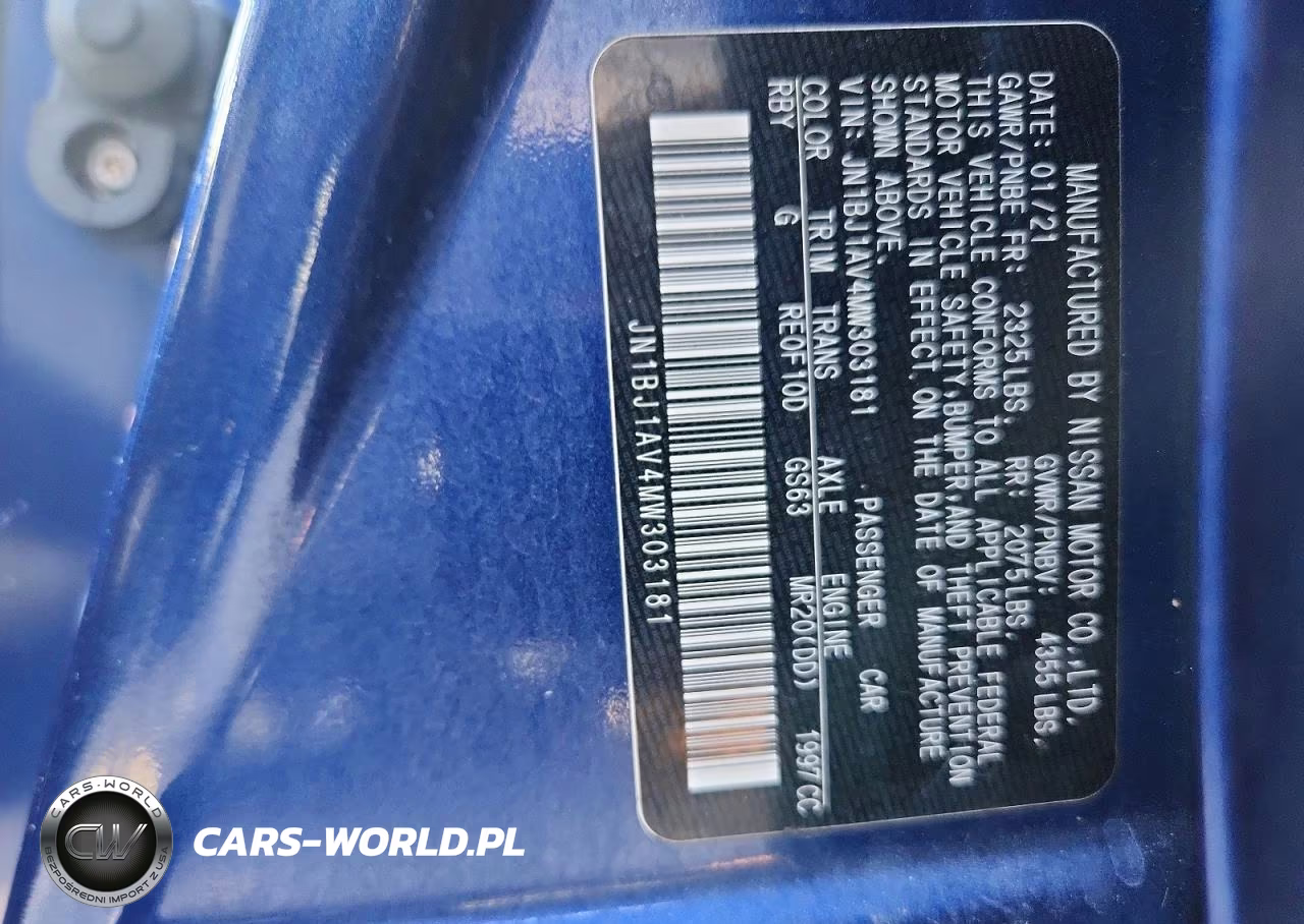 2021 Nissan Rogue Sport S VIN:JN1BJ1AV4MW303181 - 13