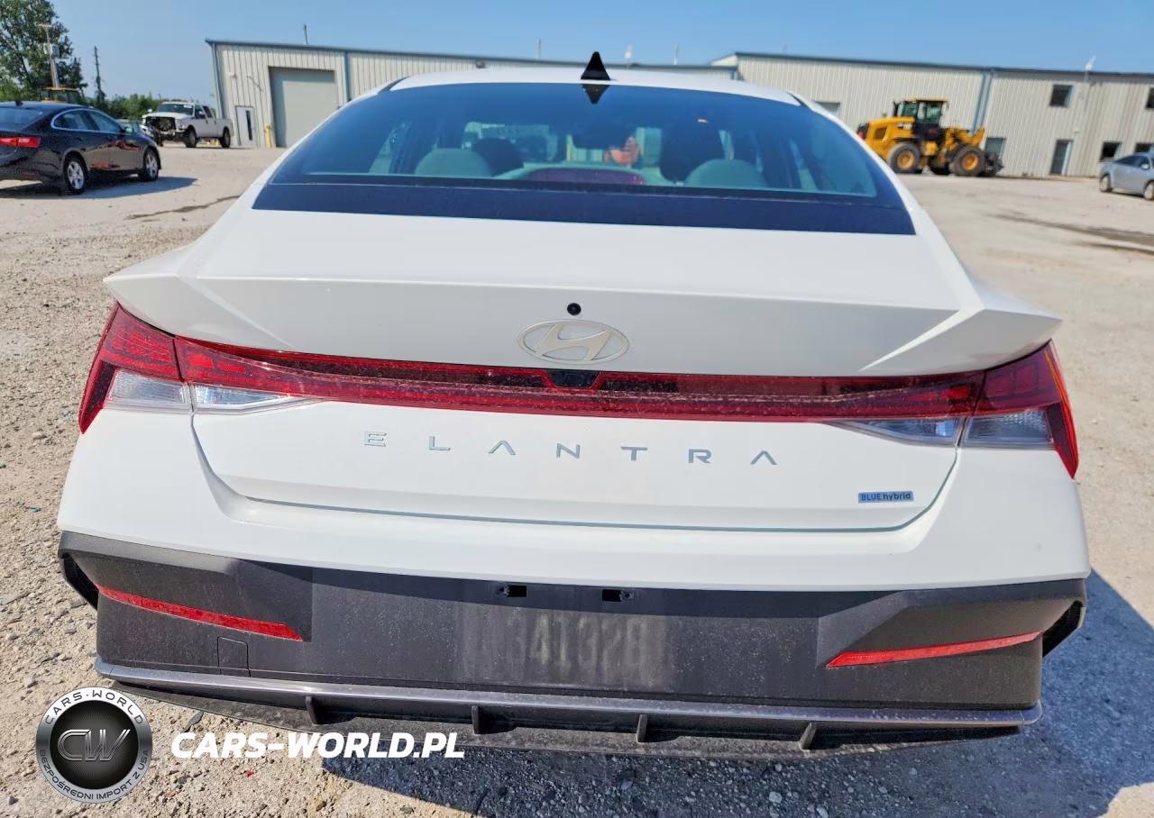 2026 Hyundai Elantra Hybrid Blue VIN:KMHLM4DJ3TU190798 - 6