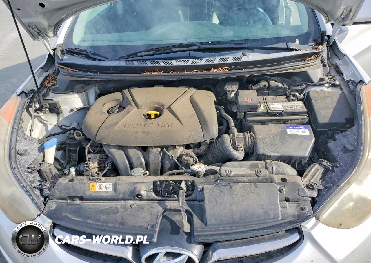 2013 Hyundai Elantra Limited VIN:KMHDH4AE4DU919571 - 11