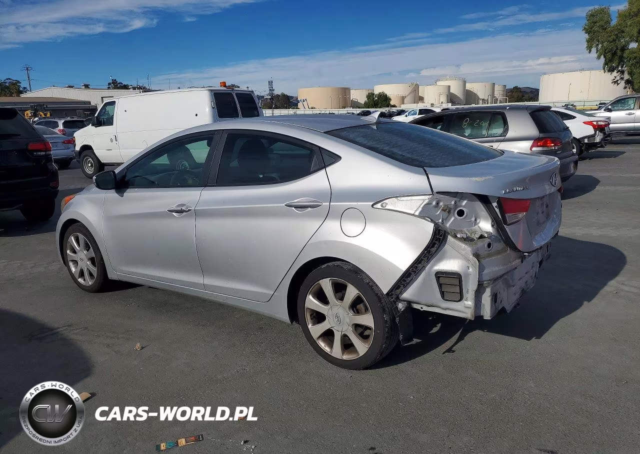 2013 Hyundai Elantra Limited VIN:KMHDH4AE4DU919571 - 2