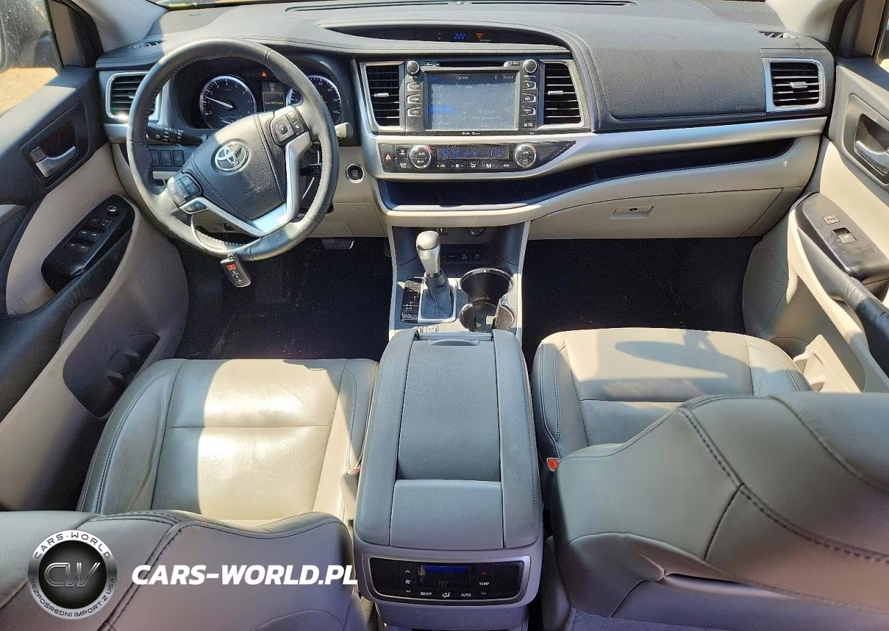 2014 Toyota Highlander Xle VIN:5TDJKRFH5ES012696 - 8