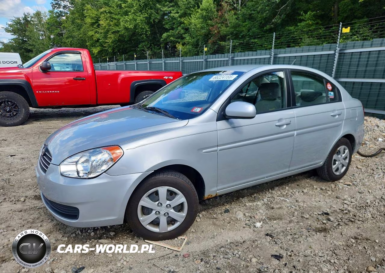 2010 Hyundai Accent Gls VIN:KMHCN4AC8AU416494 - 1