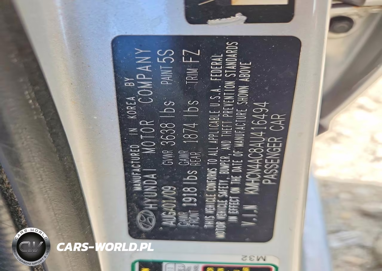2010 Hyundai Accent Gls VIN:KMHCN4AC8AU416494 - 12