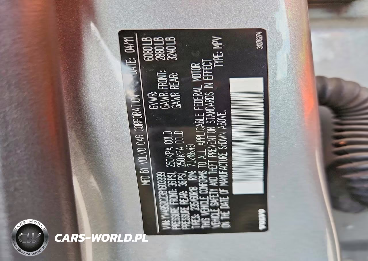 2011 Volvo Xc90 3.2 VIN:YV4952CZ3B1603999 - 13