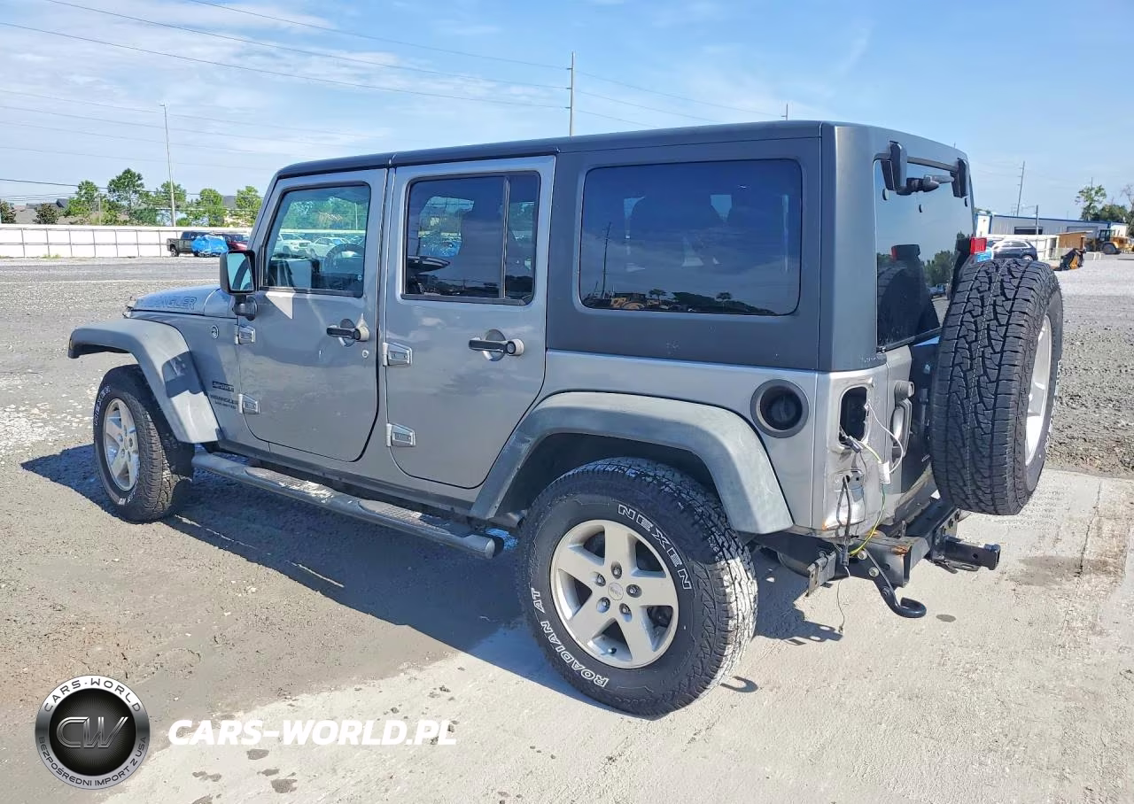 2017 Jeep Wrangler Unlimited Sport VIN:1C4BJWDG3HL616849 - 2