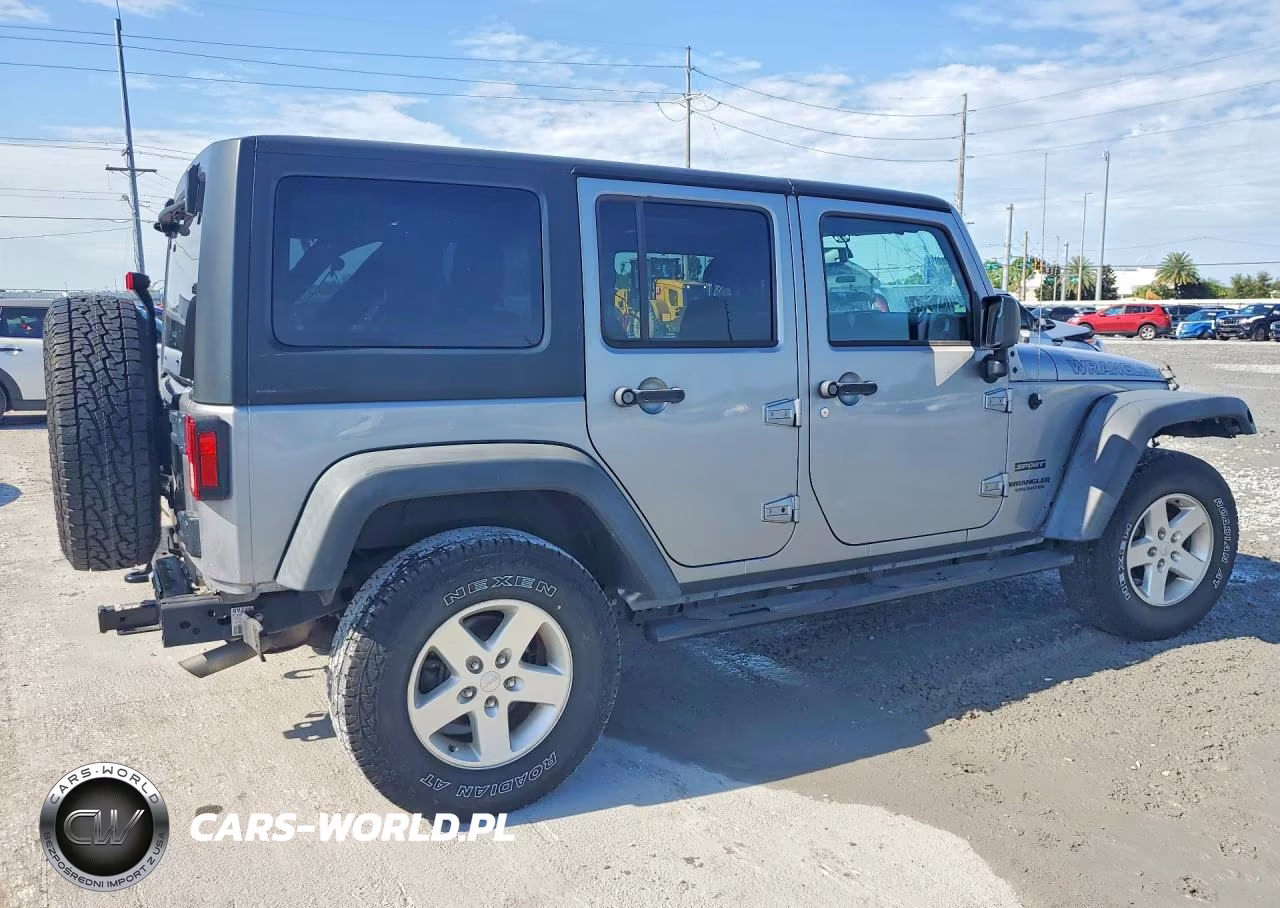 2017 Jeep Wrangler Unlimited Sport VIN:1C4BJWDG3HL616849 - 3