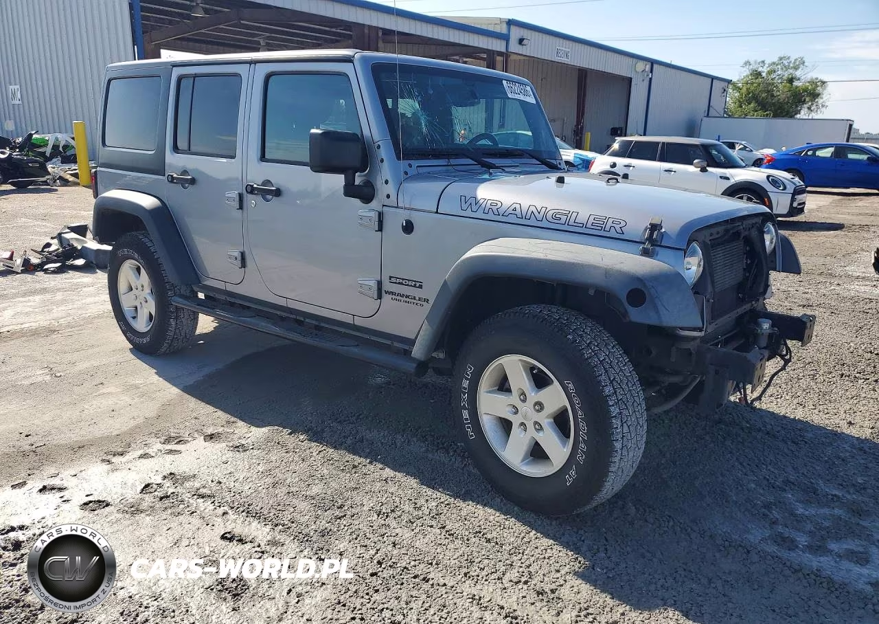 2017 Jeep Wrangler Unlimited Sport VIN:1C4BJWDG3HL616849 - 4