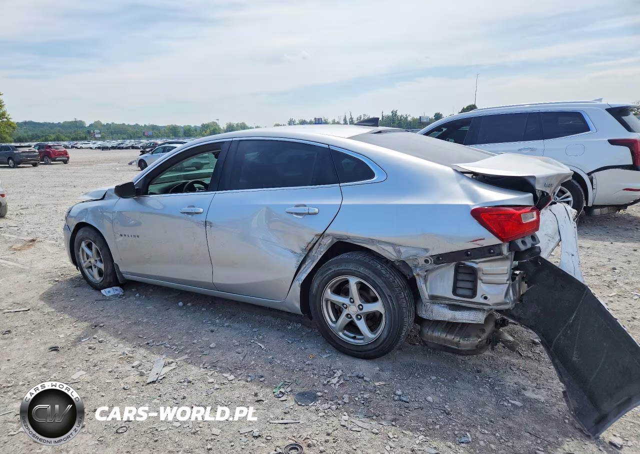 2017 Chevrolet Malibu Ls VIN:1G1ZB5ST6HF250656 - 2