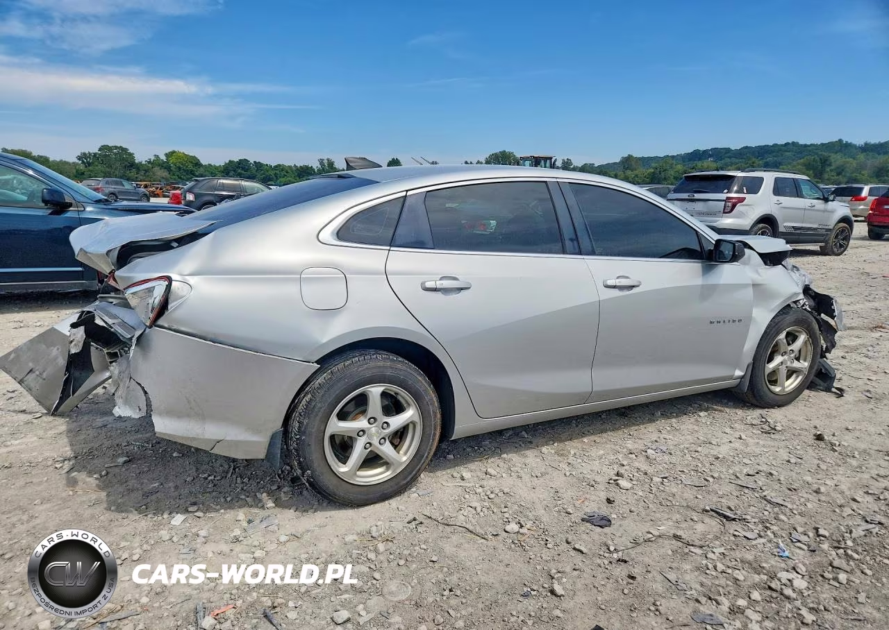 2017 Chevrolet Malibu Ls VIN:1G1ZB5ST6HF250656 - 3