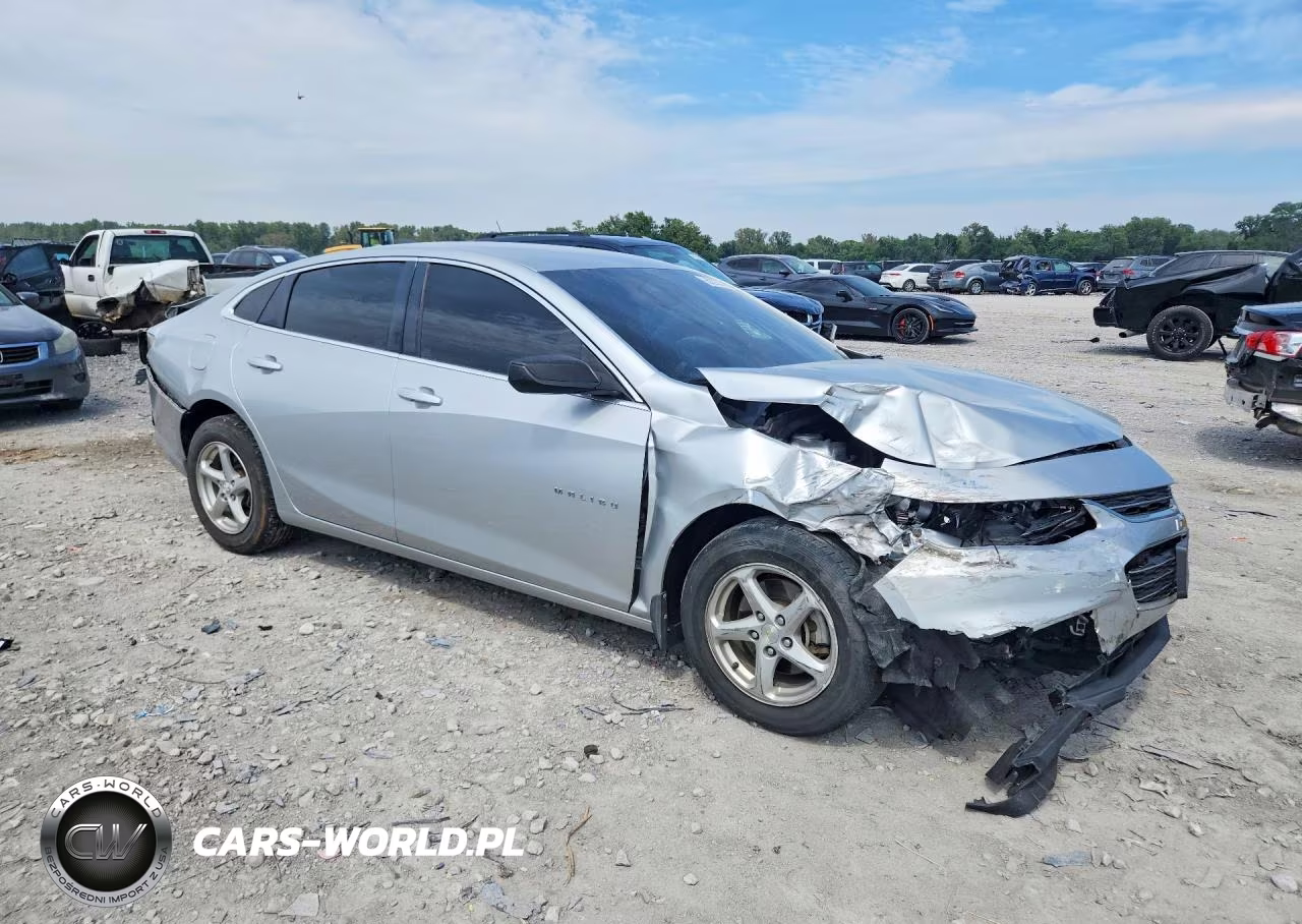 2017 Chevrolet Malibu Ls VIN:1G1ZB5ST6HF250656 - 4
