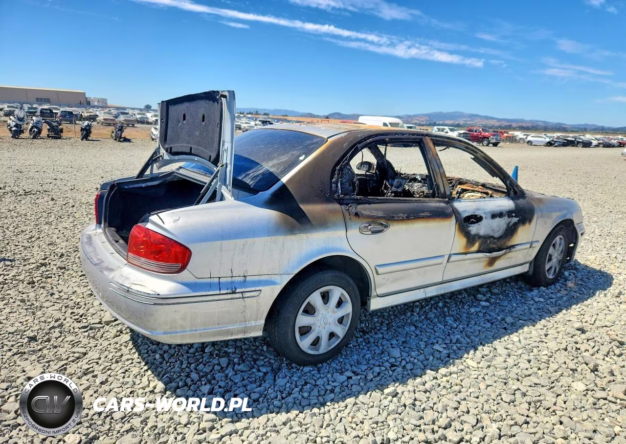 2005 Hyundai Sonata Gl VIN:KMHWF25S65A113883 - 3
