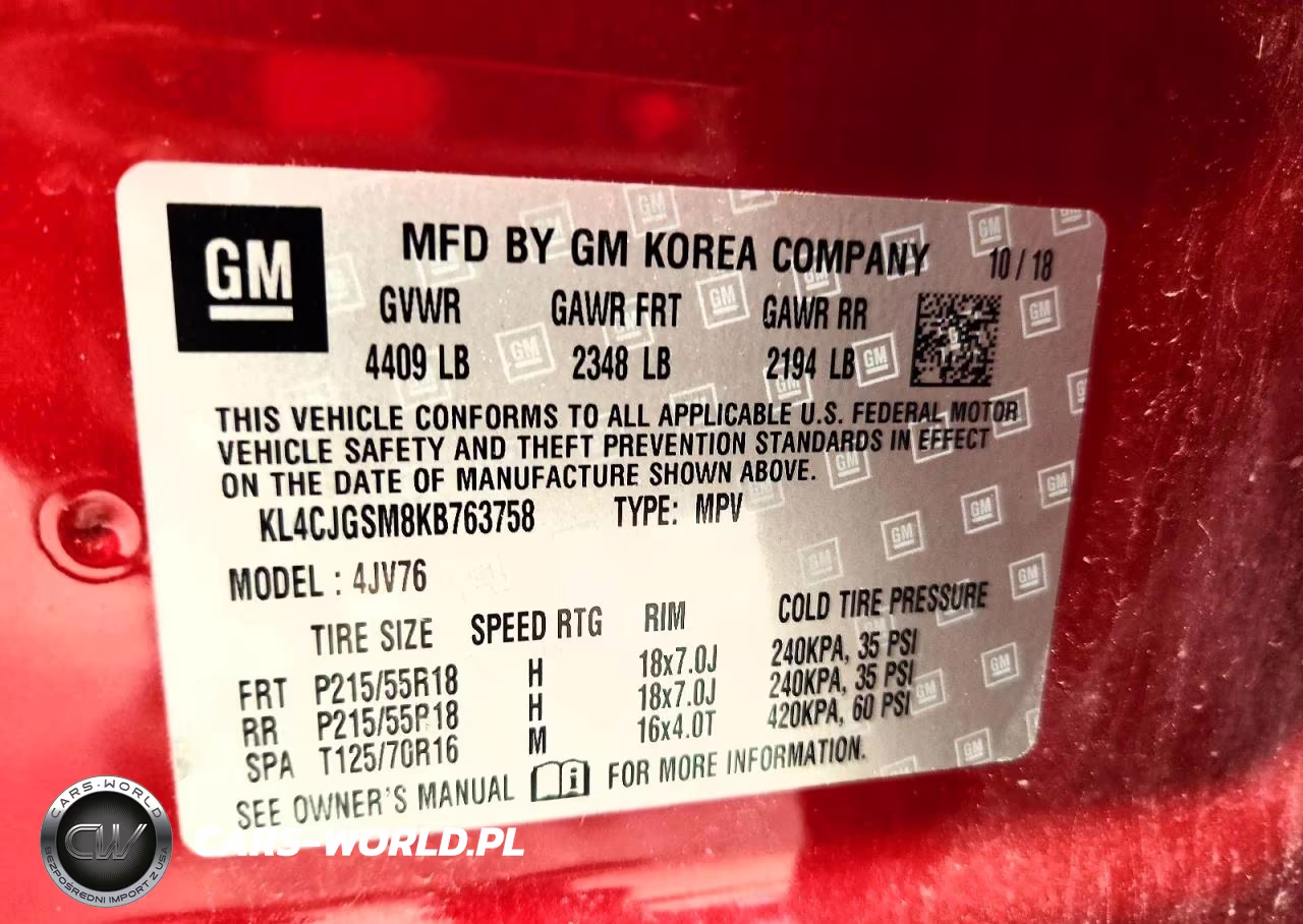2019 Buick Encore Essence VIN:KL4CJGSM8KB763758 - 13