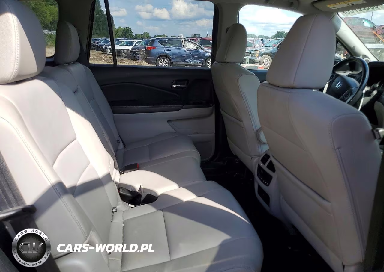 2017 Honda Pilot Exl VIN:5FNYF6H62HB104077 - 10