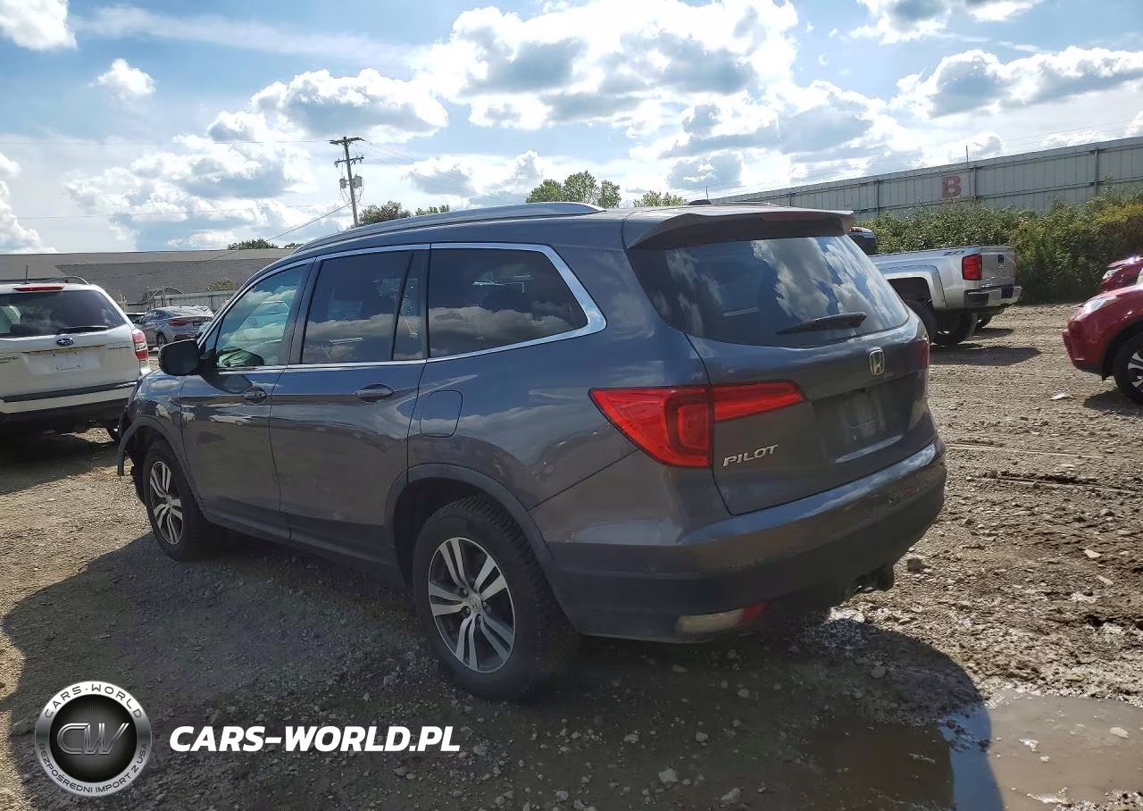 2017 Honda Pilot Exl VIN:5FNYF6H62HB104077 - 2