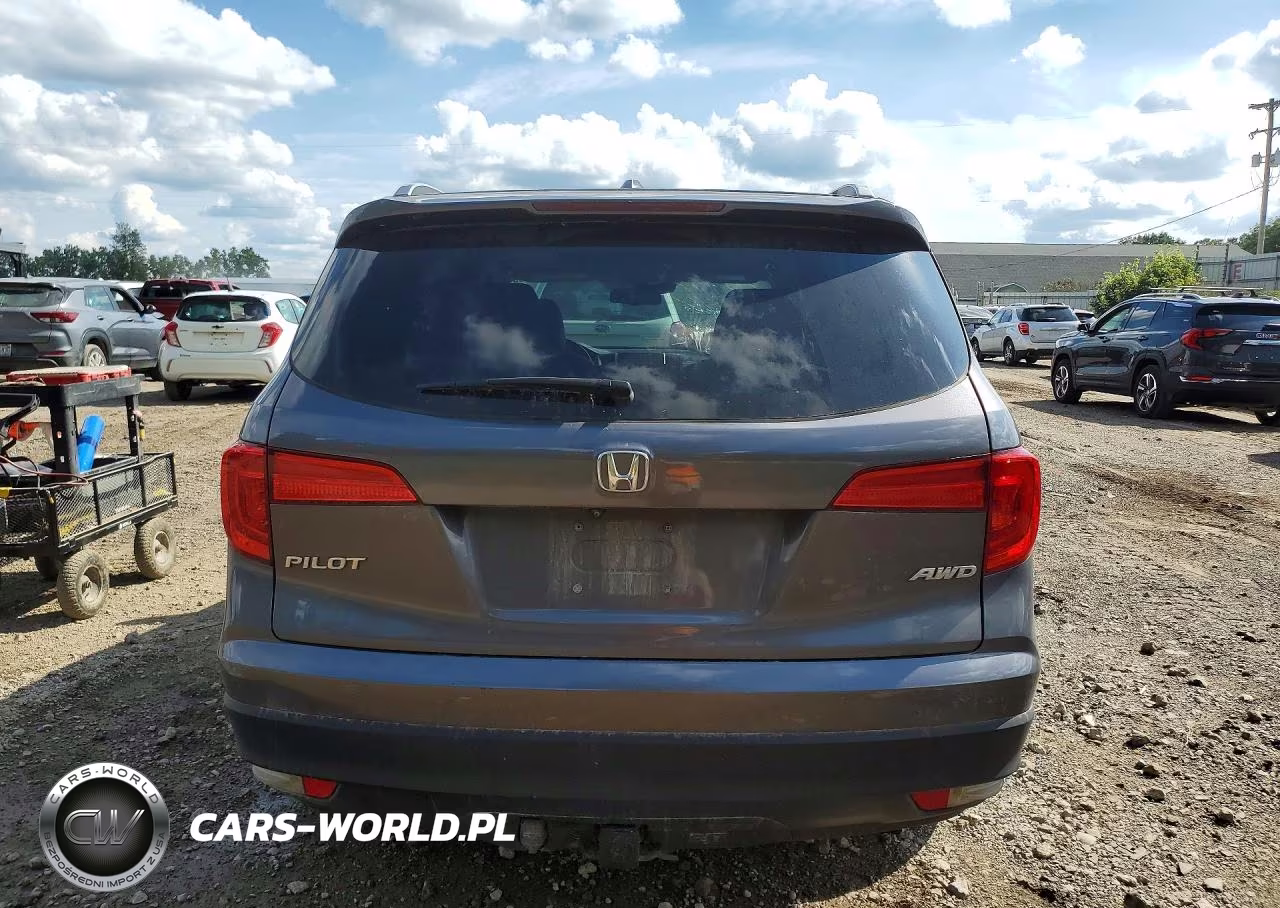 2017 Honda Pilot Exl VIN:5FNYF6H62HB104077 - 6