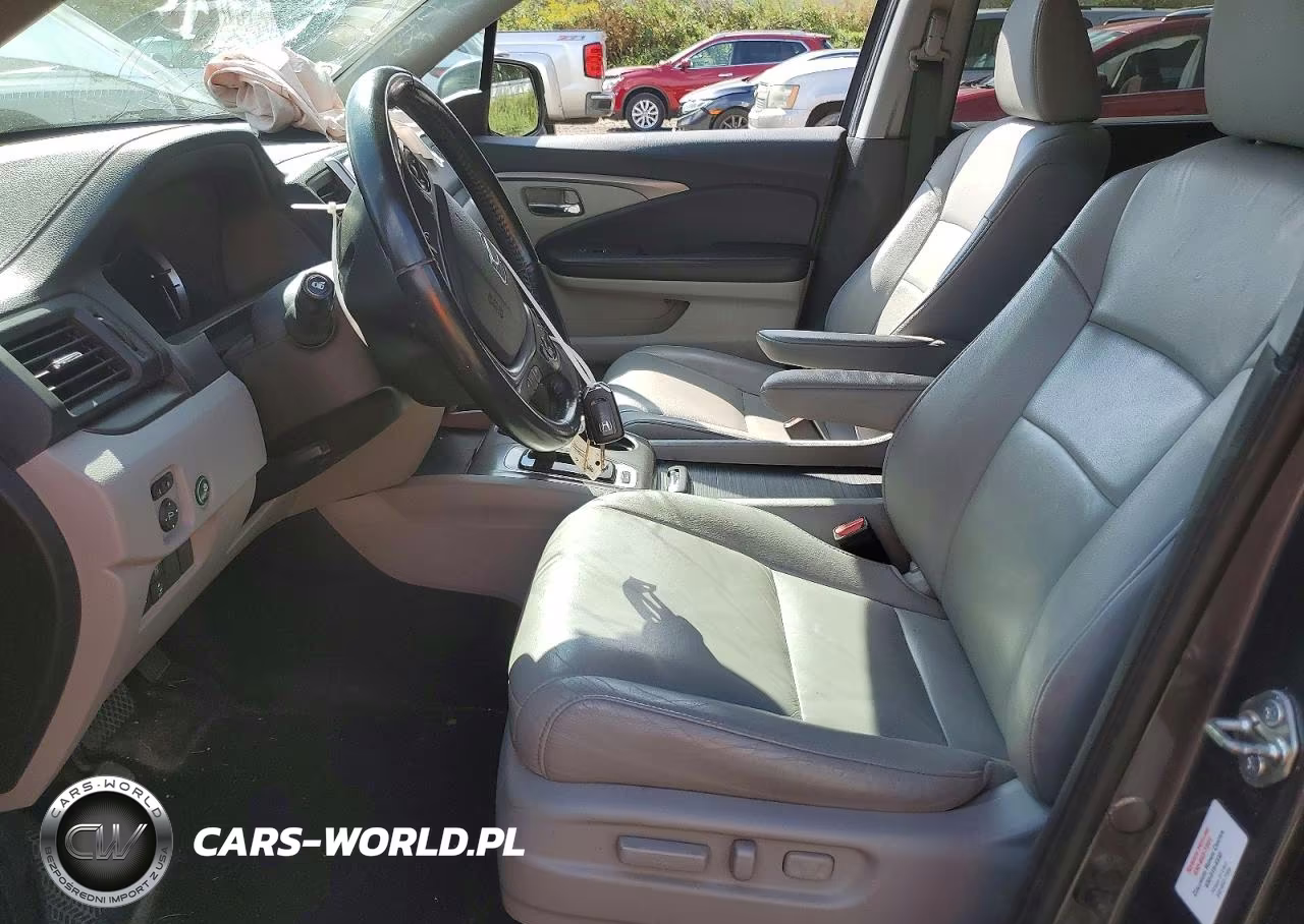 2017 Honda Pilot Exl VIN:5FNYF6H62HB104077 - 7