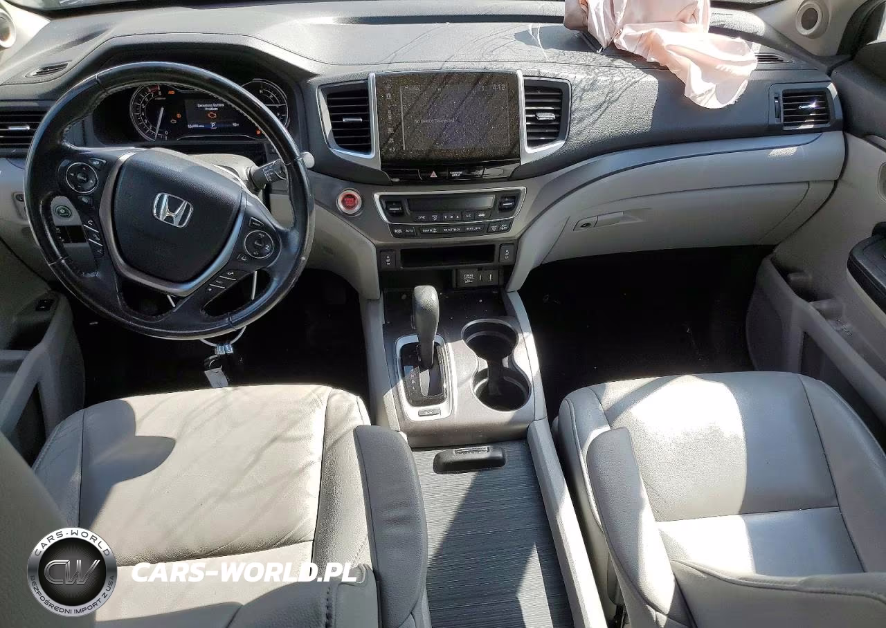 2017 Honda Pilot Exl VIN:5FNYF6H62HB104077 - 8