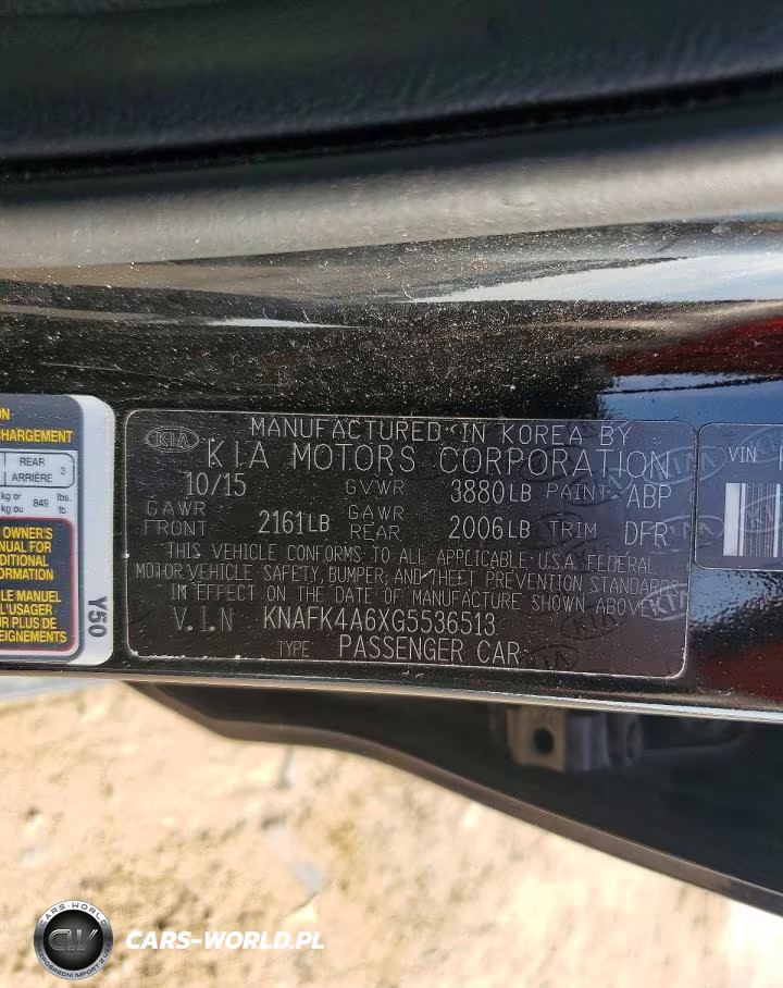 2016 Kia Forte Lx VIN:KNAFK4A6XG5536513 - 13