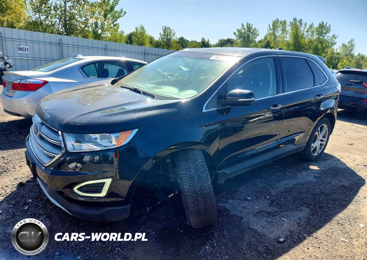 2016 Ford Edge Titanium VIN:2FMPK4K95GBB22742 - 1