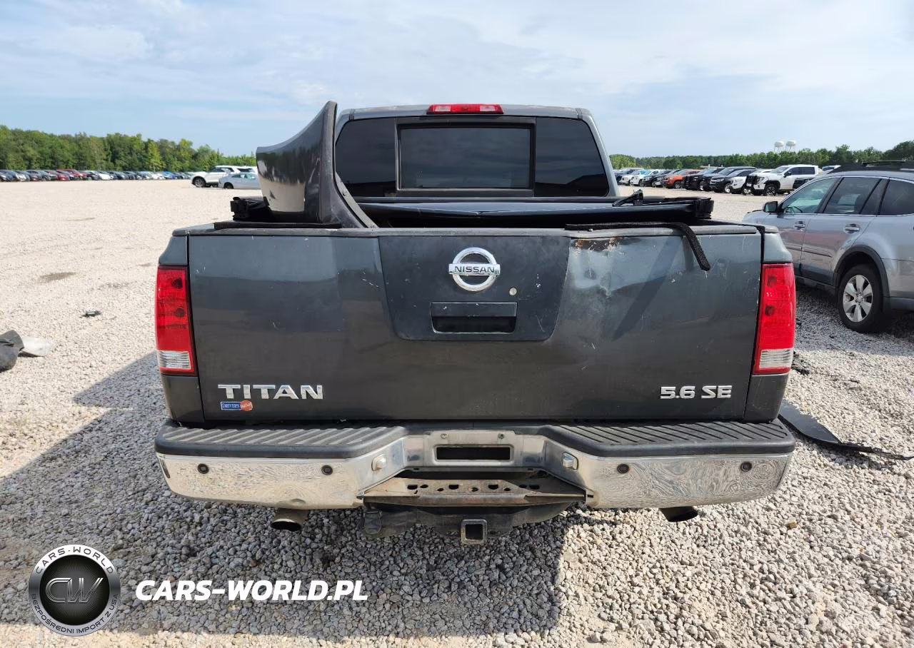 2006 Nissan Titan Xe Ffv VIN:1N6BA07A46N550833 - 6