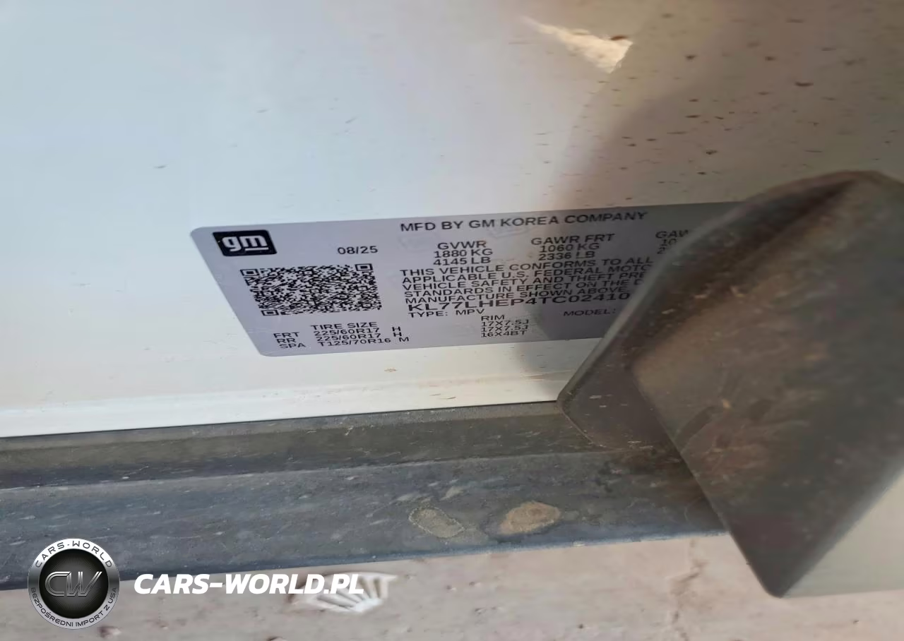 2026 Chevrolet Trax 1Lt VIN:KL77LHEP4TC024103 - 12