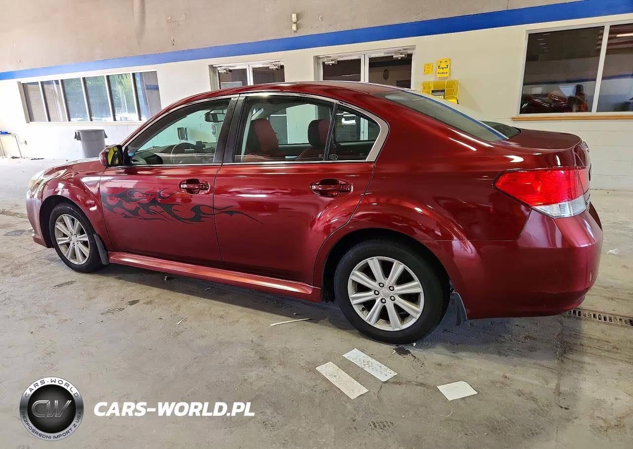 2010 Subaru Legacy 2.5I Premium VIN:4S3BMBC62A3240580 - 2
