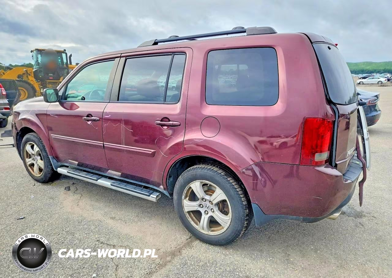 2013 Honda Pilot Exl VIN:5FNYF4H66DB042715 - 2