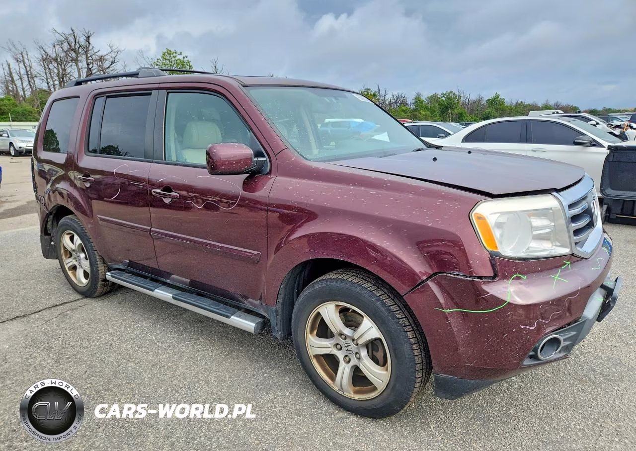 2013 Honda Pilot Exl VIN:5FNYF4H66DB042715 - 4
