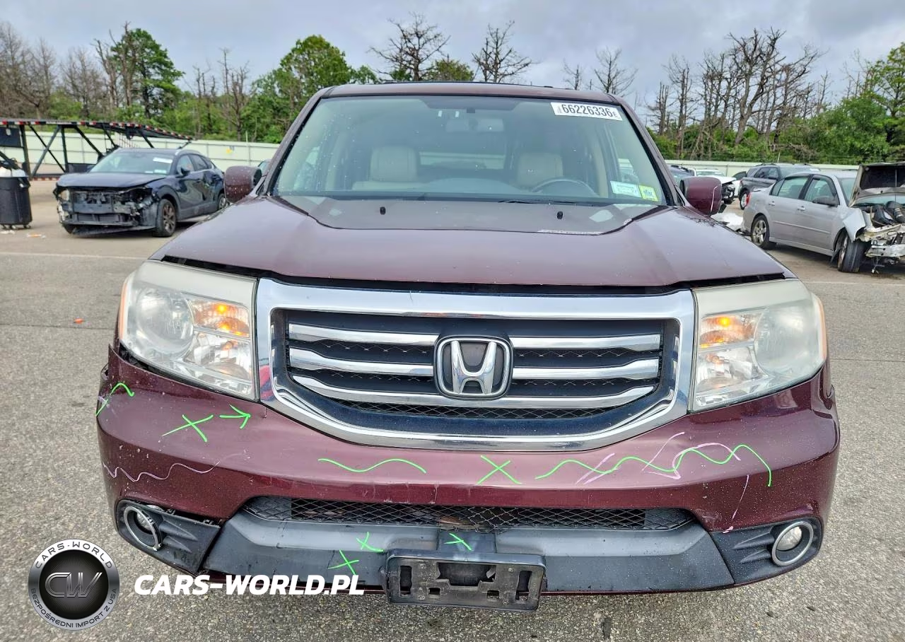2013 Honda Pilot Exl VIN:5FNYF4H66DB042715 - 5