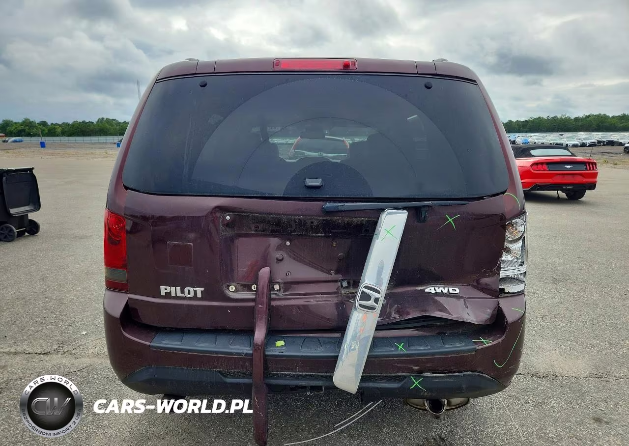 2013 Honda Pilot Exl VIN:5FNYF4H66DB042715 - 6
