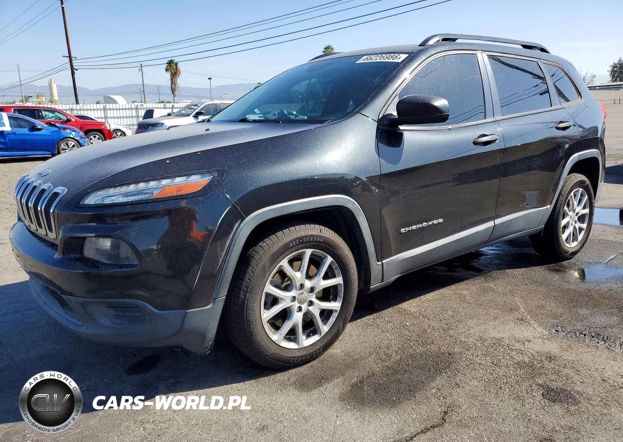 2015 Jeep Cherokee Sport VIN:1C4PJLAB3FW663162 - 1