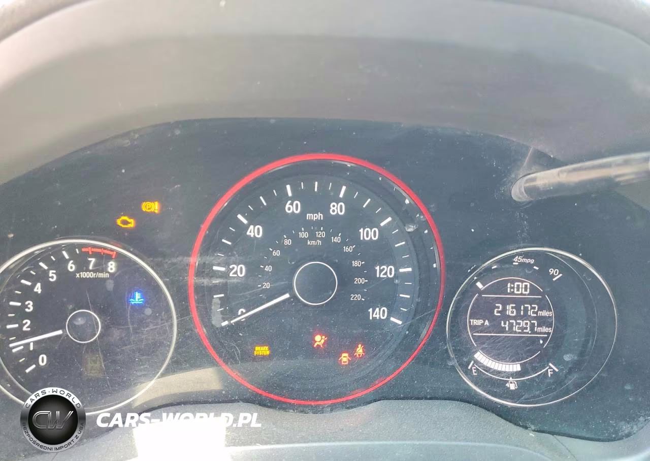 2016 Hond Hr-V Lx VIN:3CZRU6H34GM727124 - 9