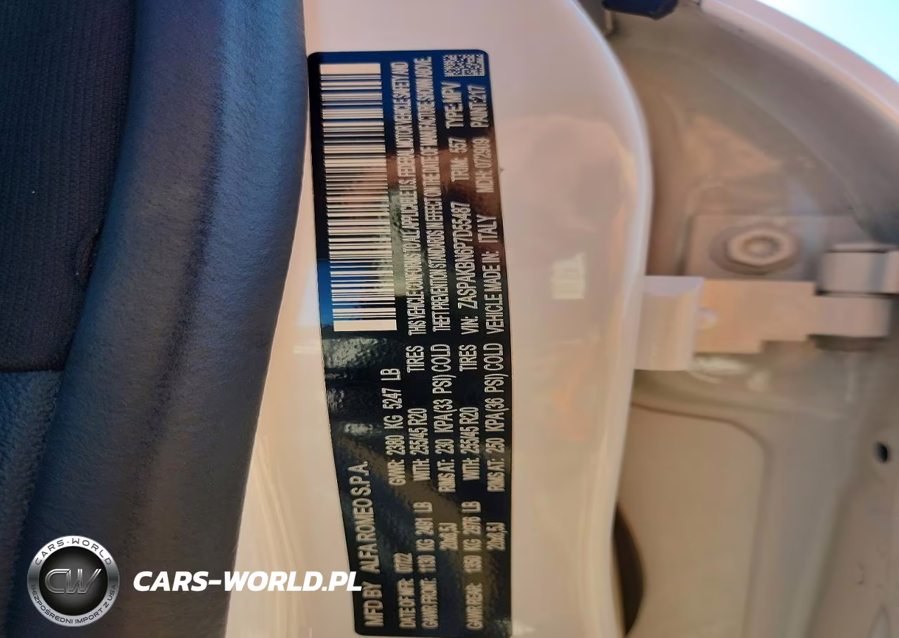 2023 Alfa Romeo Stelvio Ti VIN:ZASPAKBN6P7D55487 - 13