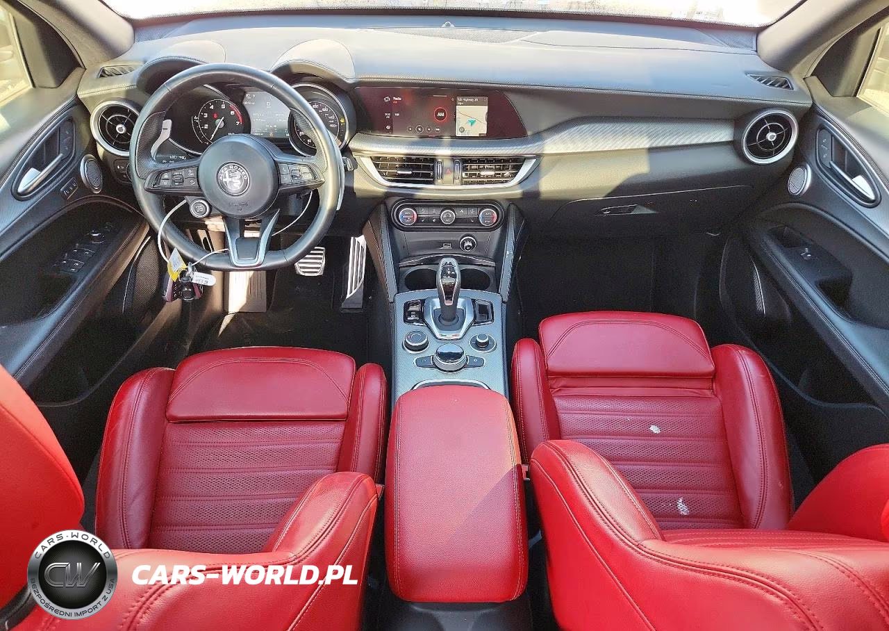 2023 Alfa Romeo Stelvio Ti VIN:ZASPAKBN6P7D55487 - 8