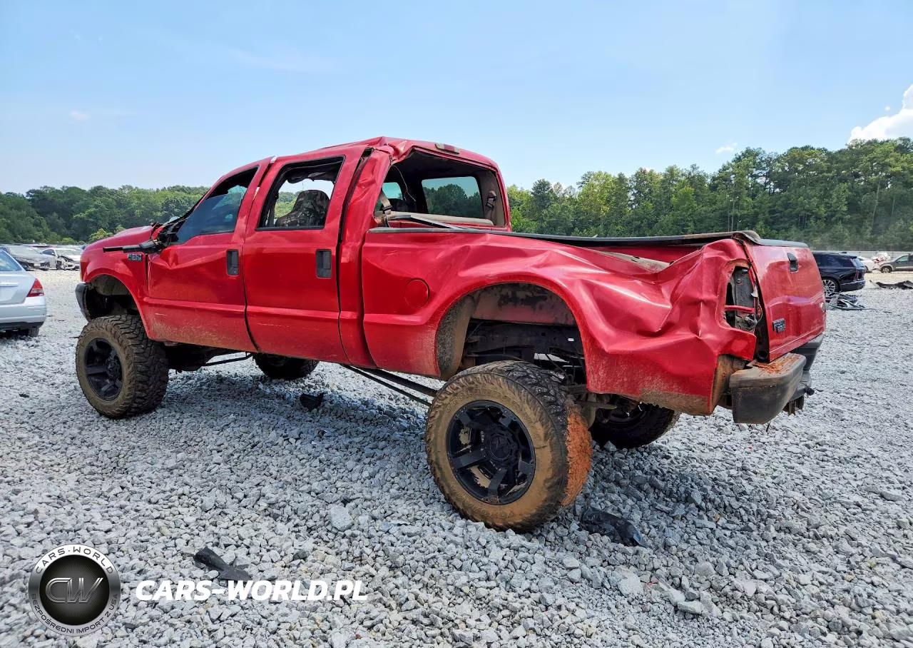 2002 Ford F350 Srw Super Duty VIN:1FTSW31F32ED43774 - 2