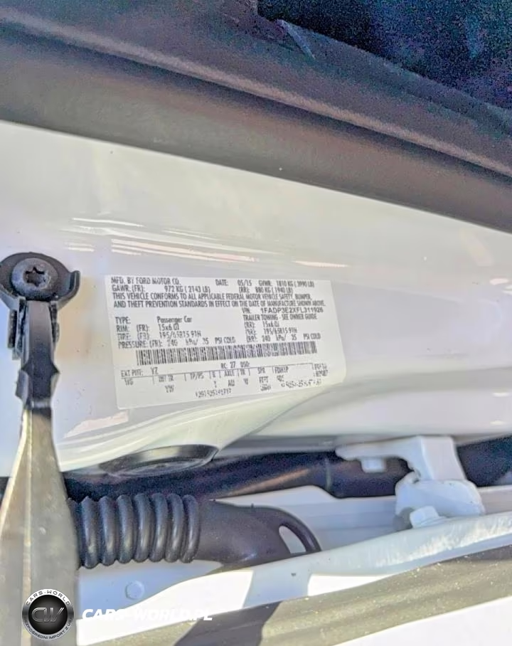 2015 Ford Focus S VIN:1FADP3E2XFL311926 - 10
