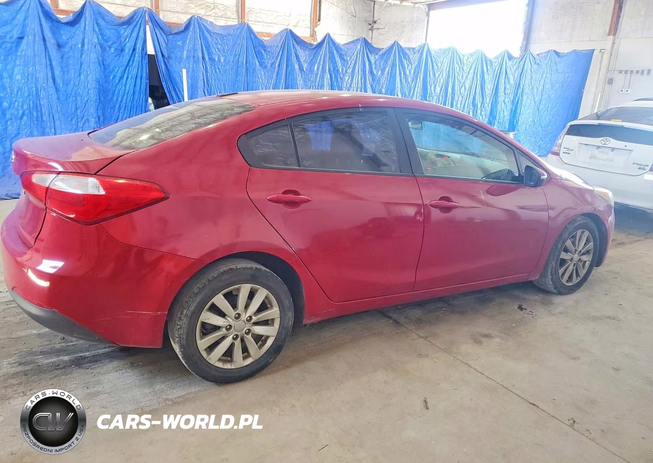 2014 Kia Forte Lx VIN:KNAFX4A67E5140053 - 3