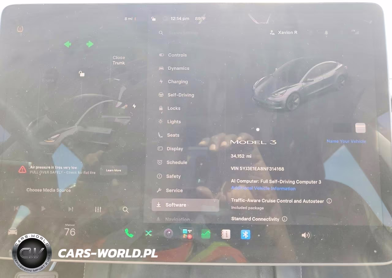 2022 Tesla Model 3 VIN:5YJ3E1EA8NF314168 - 9